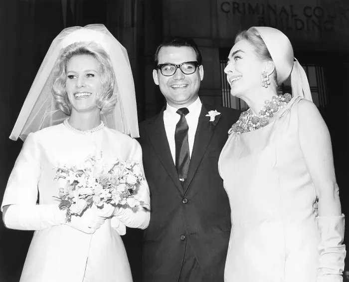Framed Print : Christina Crawford and Harvey Medlinsky, were married in the Criminal Courts building in NYC Framed Print : Christina Crawford and Harvey Medlinsky, were married in the Criminal Courts building in NYC