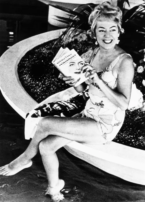 Framed Print : Christine Jorgensen, 47, poses for photographers in a swimsuit. She was promoting Christine Jorgensen: A Personal Autobiography'. Miami Beach, Florida, Aug Framed Print : Christine Jorgensen, 47, poses for photographers in a swimsuit. She was promoting Christine Jorgensen: A Personal Autobiography'. Miami Beach, Florida, Aug