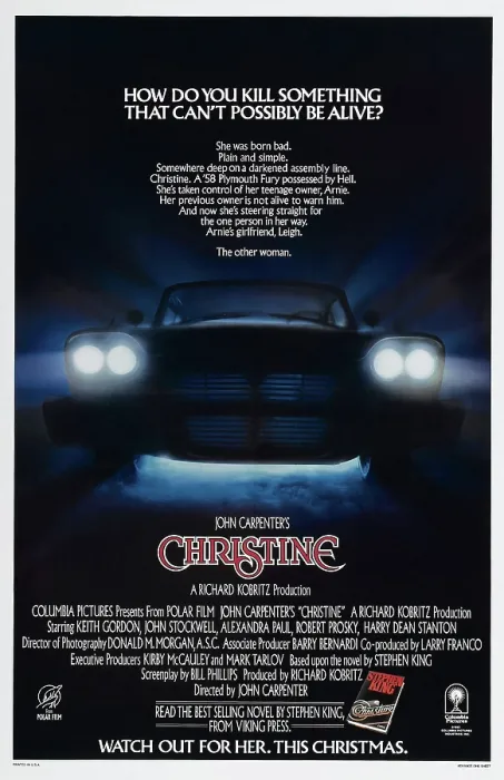 Framed Print : CHRISTINE, US poster, 1983, Columbia / courtesy Everett Collection