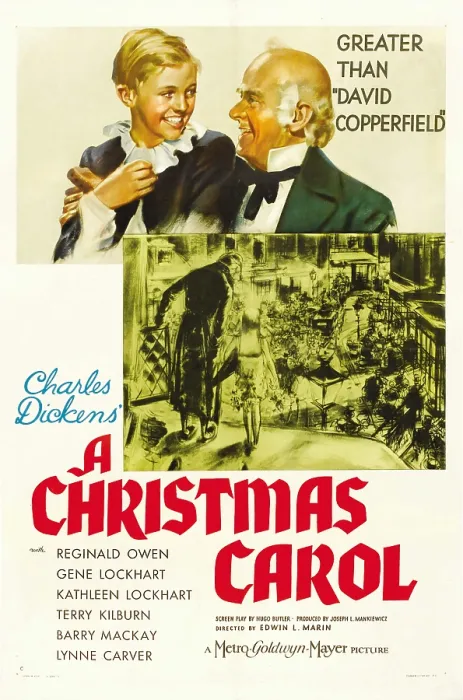 Framed Print : A CHRISTMAS CAROL, Terry Kilburn, Reginald Owen, 1938
