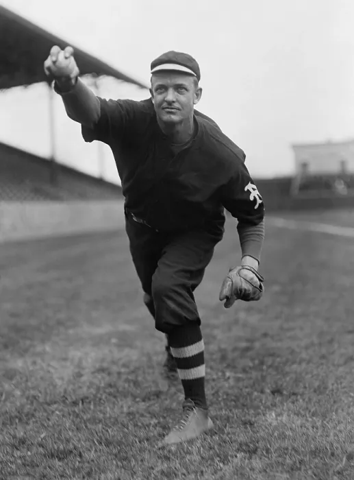 Framed Print : Christy Mathewson, New York Giants pitched, warming up before a 1912 game with the Washington Nationals (BSLOC_2018_3_151) Framed Print : Christy Mathewson, New York Giants pitched, warming up before a 1912 game with the Washington Nationals (BSLOC_2018_3_151)