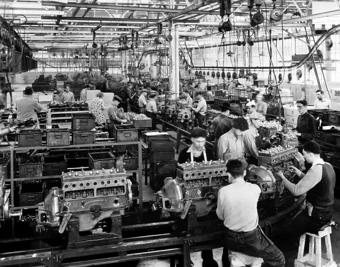 Framed Print : Chrysler factory, 1937. Courtesy: CSU Archives / Everett Collection