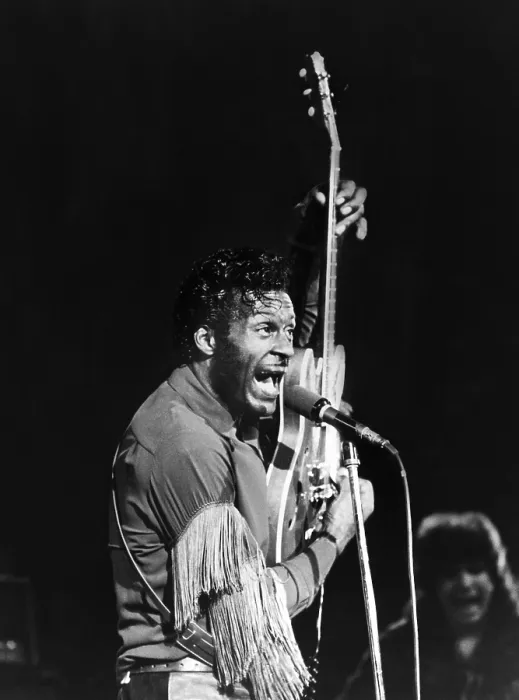 Framed Print : Chuck Berry, 1972. Courtesy: CSU Archives / Everett Collection