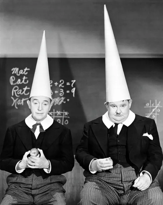 Framed Print : A CHUMP AT OXFORD, from left: Stan Laurel, Oliver Hardy, 1940