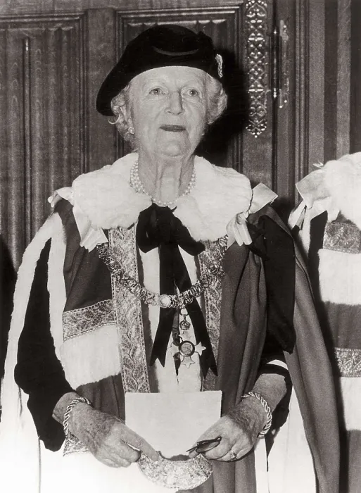 Framed Print : CHURCHILL, Clementine (1885-1977); Churchill, Sir Winston Leonard Spencer (1874-1965). Lady Spencer Churchill seated in the House of the Lords, on the 16th June 1965 Framed Print : CHURCHILL, Clementine (1885-1977); Churchill, Sir Winston Leonard Spencer (1874-1965). Lady Spencer Churchill seated in the House of the Lords, on the 16th June 1965