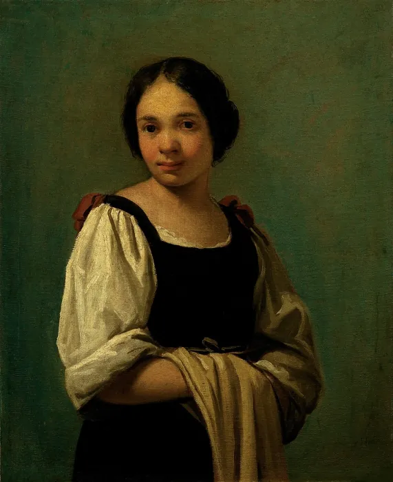 Framed Print : Cifrondi Antonio, Peasant Girl, 1720, 18th Century, oil on canvas, Private collection (607158) Everett CollectionMondadori Portfolio**US SALES ONLY**