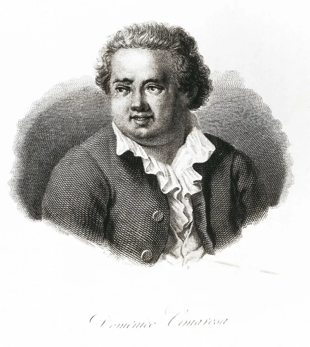 Framed Print : CIMAROSA, Domenico (1749-1801). Etching. AISA / Everett Collection**US SALES ONLY**