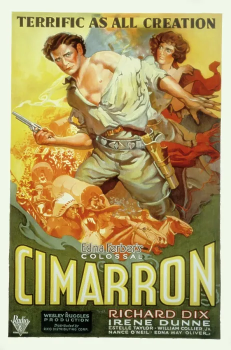 Framed Print : CIMARRON, Richard Dix, Irene Dunne, 1931