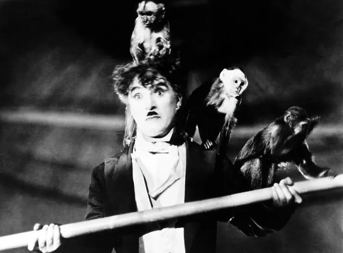 Framed Print : THE CIRCUS, Charlie Chaplin, 1928