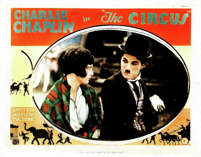 Framed Print : THE CIRCUS, Merna Kennedy, Charlie Chaplin, poster art, 1928