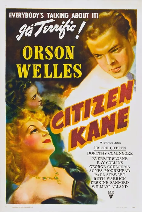 Framed Print : CITIZEN KANE, Orson Welles, 1941