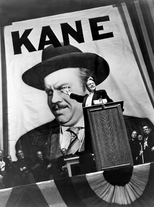Framed Print : CITIZEN KANE, Orson Welles, 1941, running for governor Framed Print : CITIZEN KANE, Orson Welles, 1941, running for governor