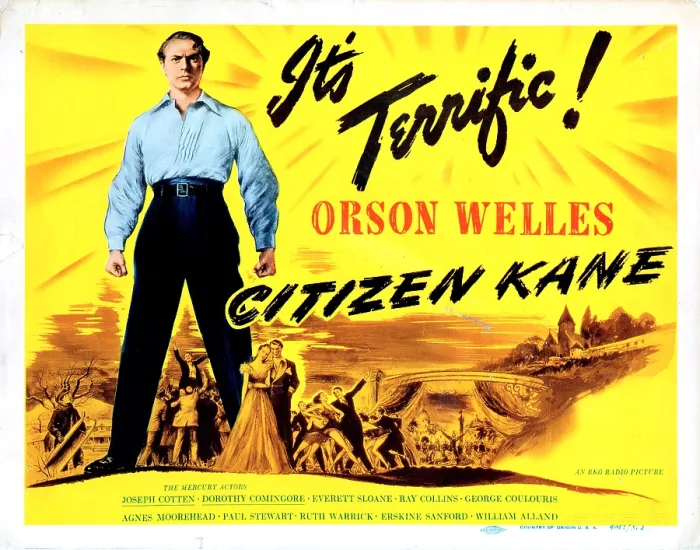 Framed Print : CITIZEN KANE, US poster, Orson Welles, 1941