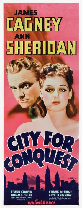 Framed Print : CITY FOR CONQUEST, James Cagney, Ann Sheridan, 1940 Framed Print : CITY FOR CONQUEST, James Cagney, Ann Sheridan, 1940