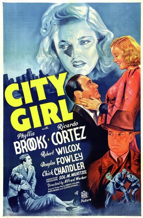 Framed Print : CITY GIRL, top: Phyllis Brooks, center right from left: Ricardo Cortez, Phyllis Brooks, bottom right: Robert Wilcox, 1938, TM and Copyright 20th Century Fox Film Corp Framed Print : CITY GIRL, top: Phyllis Brooks, center right from left: Ricardo Cortez, Phyllis Brooks, bottom right: Robert Wilcox, 1938, TM and Copyright 20th Century Fox Film Corp