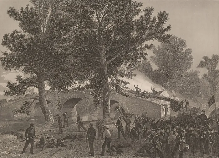 Framed Print : US Civil War. Battle of Antietam, also called Battle of Sharpsburg, Sept. 17, 1862 Framed Print : US Civil War. Battle of Antietam, also called Battle of Sharpsburg, Sept. 17, 1862