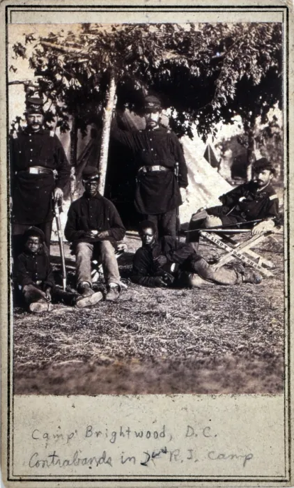 Framed Print : Civil War. Capt. B.S. Brown (left); Lt. John P. Shaw, Co. F 2nd Regt. Rhode Island Volunteer Infantry (center); and Lt Framed Print : Civil War. Capt. B.S. Brown (left); Lt. John P. Shaw, Co. F 2nd Regt. Rhode Island Volunteer Infantry (center); and Lt