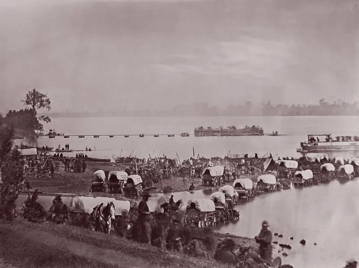 Framed Print : US Civil War. Overland Campaign, May-June 1864