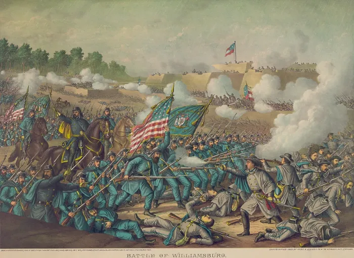 Framed Print : US Civil War, Peninsula Campaign, April-August, 1862. Union Gen. W.S Framed Print : US Civil War, Peninsula Campaign, April-August, 1862. Union Gen. W.S