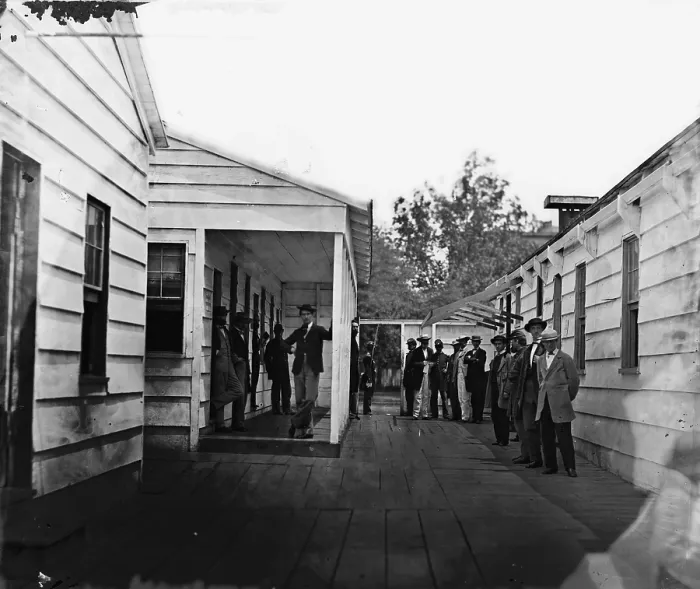 Framed Print : The Civil War, Sanitary Commission lodge, Washington DC, photograph by James B. Gardner, May, April, 1865 Framed Print : The Civil War, Sanitary Commission lodge, Washington DC, photograph by James B. Gardner, May, April, 1865