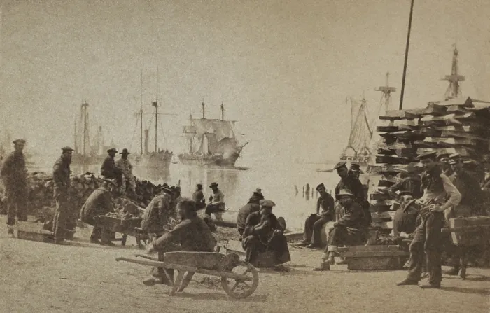 Framed Print : US Civil War. Union Admiral Farragut's fleet at Baton Rouge, Louisiana, 1862