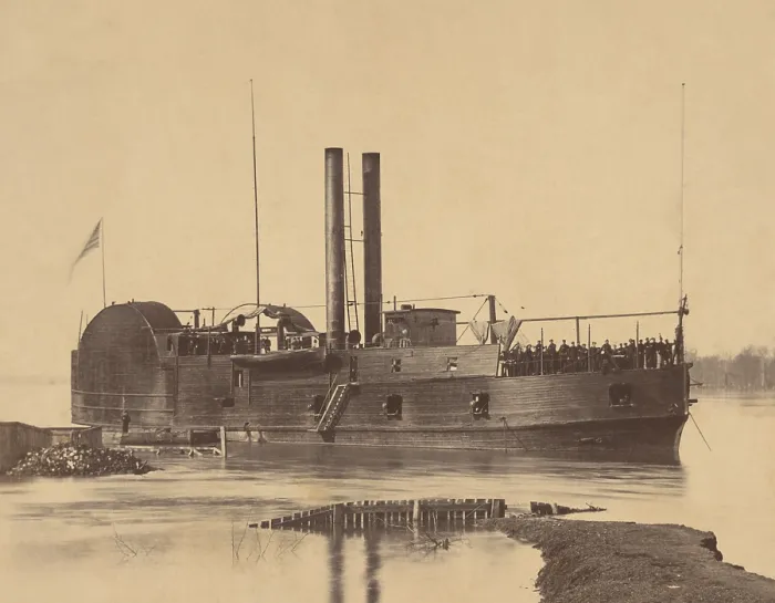 Framed Print : US Civil War. USS Tyler was a commercial side-wheel steamboat with twin stacks constructed in Cincinnati, Ohio in 1857 Framed Print : US Civil War. USS Tyler was a commercial side-wheel steamboat with twin stacks constructed in Cincinnati, Ohio in 1857
