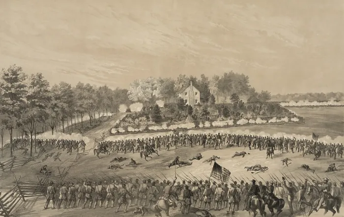 Framed Print : US Civil War, Vicksburg Campaign, Jan. 8-July 4, 1863. Battle of Jackson, Mississippi on May 14-15, 1863. Gen Framed Print : US Civil War, Vicksburg Campaign, Jan. 8-July 4, 1863. Battle of Jackson, Mississippi on May 14-15, 1863. Gen