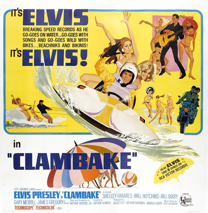 Framed Print : CLAMBAKE, Elvis Presley (in helmet, with guitar), 1967 Framed Print : CLAMBAKE, Elvis Presley (in helmet, with guitar), 1967