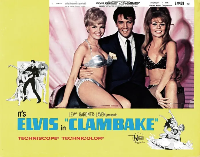 Framed Print : CLAMBAKE, Suzie Kaye, Elvis Presley, 1967