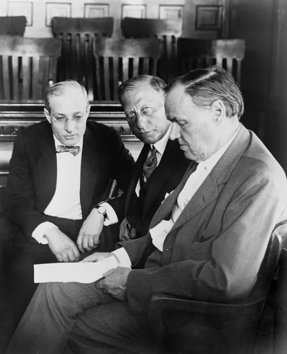 Framed Print : Clarence Darrow (1857-1938), famous lawyer to murderers and left wingers, confers with fellow defense lawyers in Leopold-Loeb case, Walter and Benjamin Bachrach Framed Print : Clarence Darrow (1857-1938), famous lawyer to murderers and left wingers, confers with fellow defense lawyers in Leopold-Loeb case, Walter and Benjamin Bachrach