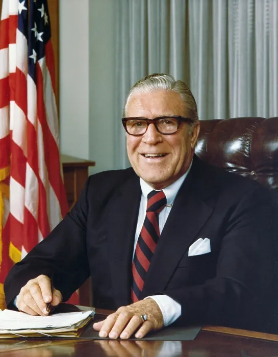 Framed Print : Clarence Kelley as director of the FBI. He served from 1973-1978