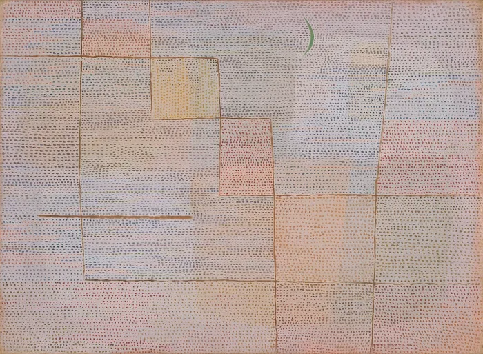 Framed Print : CLARIFICATION, by Paul Klee, 1932, Swiss painting, oil on canvas