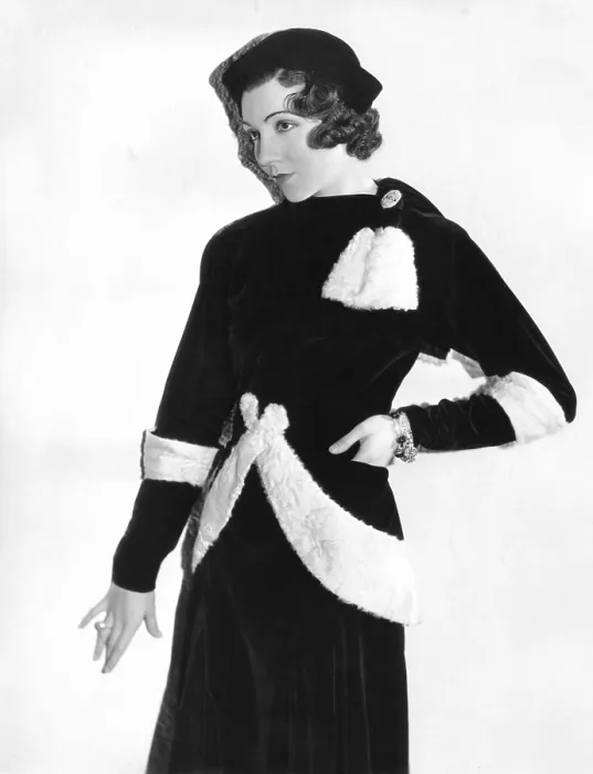 Framed Print : Claudette Colbert, early 1930s