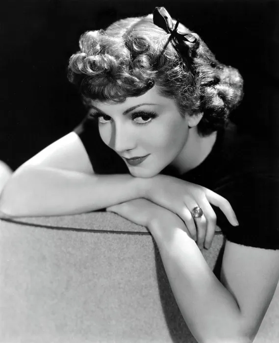 Framed Print : Claudette Colbert, portrait, 1936
