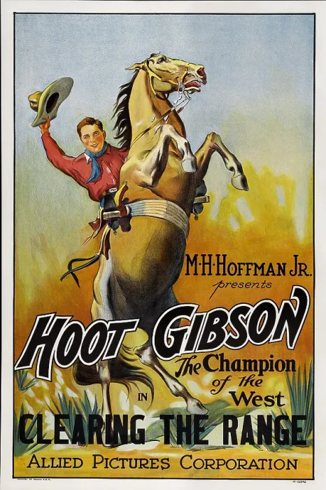 Framed Print : CLEARING THE RANGE, Hoot Gibson, 1931 Framed Print : CLEARING THE RANGE, Hoot Gibson, 1931