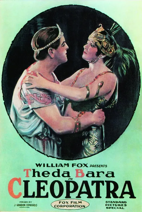Framed Print : CLEOPATRA, Thurston Hall, Theda Bara, 1917