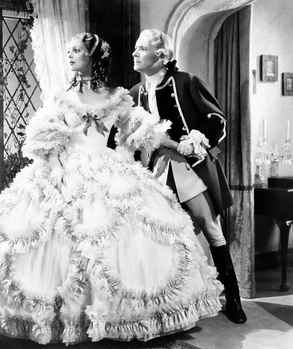 Framed Print : CLIVE OF INDIA, from left, Loretta Young, Ronald Colman, 1935, TM and copyright 20th Century Pictures. All rights reserved / Courtesy: Everett Collection