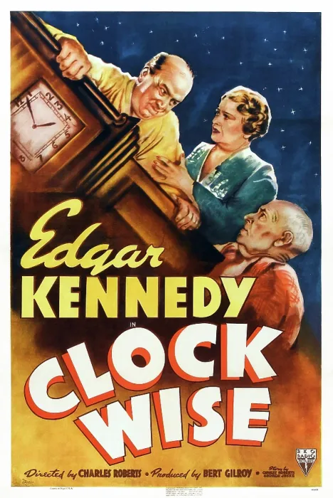 Framed Print : CLOCK WISE, US poster, from left: Edgar kennedy, Vivien Oakland, Billy Franey, 1939 Framed Print : CLOCK WISE, US poster, from left: Edgar kennedy, Vivien Oakland, Billy Franey, 1939