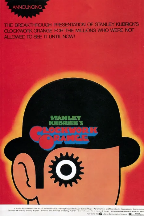 Framed Print : A CLOCKWORK ORANGE, poster, 1971 Framed Print : A CLOCKWORK ORANGE, poster, 1971