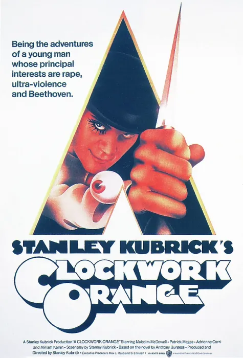 Framed Print : A CLOCKWORK ORANGE, poster art, Malcolm McDowell, 1971