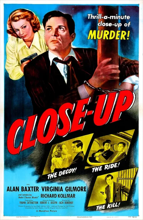 Framed Print : CLOSE-UP, US poster, top left: Virginia Gilmore, Alan Baxter, 1948