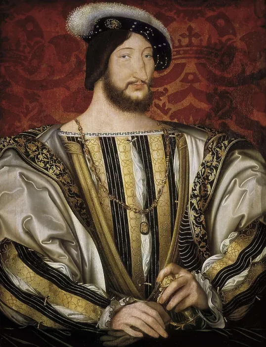Framed Print : CLOUET, Jean (1475-1541). Portrait of Franois I, King of France. ca. 1515 - ca. 1540. Oil on wood. FRANCE. Paris. Louvre Museum. AISA / Everett Collection**US SALES ONLY** Framed Print : CLOUET, Jean (1475-1541). Portrait of Franois I, King of France. ca. 1515 - ca. 1540. Oil on wood. FRANCE. Paris. Louvre Museum. AISA / Everett Collection**US SALES ONLY**
