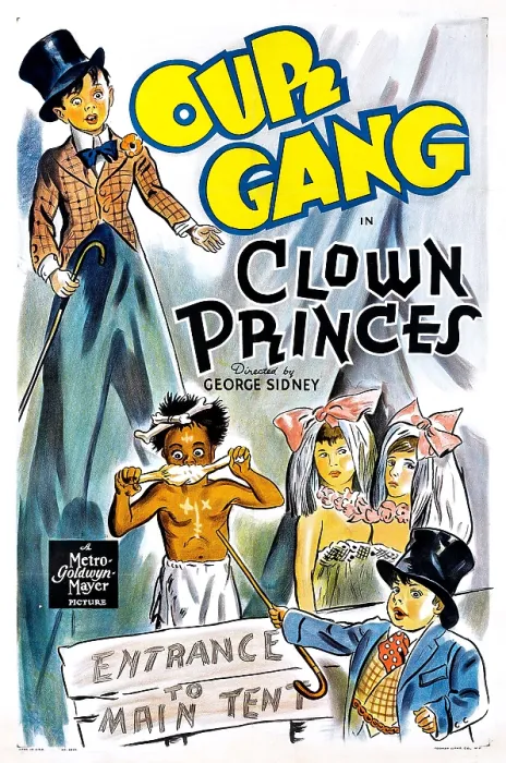 Framed Print : CLOWN PRINCES, Carl Alfalfa Switzer, Billie Buckwheat Thomas, Spanky McFarland, 1939
