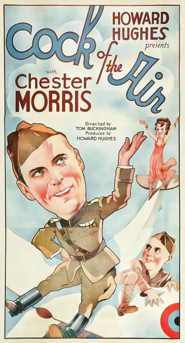 Framed Print : COCK OF THE AIR, Chester Morris on US poster art, 1932 Framed Print : COCK OF THE AIR, Chester Morris on US poster art, 1932