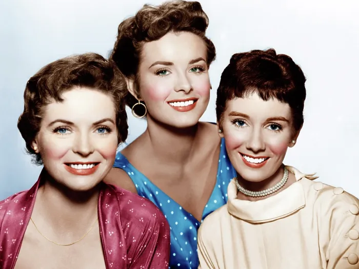 Framed Print : THREE COINS IN THE FOUNTAIN, from left: Dorothy McGuire, Jean Peters, Maggie McNamara, 1954. 20th Century-Fox Film Corporation, TM & Copyright / courtesy Everett Collection Framed Print : THREE COINS IN THE FOUNTAIN, from left: Dorothy McGuire, Jean Peters, Maggie McNamara, 1954. 20th Century-Fox Film Corporation, TM & Copyright / courtesy Everett Collection
