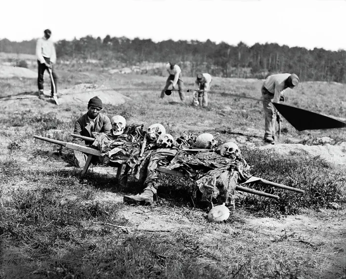 Framed Print : Cold Harbor, Va. African Americans collecting bones of soldiers killed in the battle. Photograph from the main eastern theater of war, Grant's Wilderness Campaign Framed Print : Cold Harbor, Va. African Americans collecting bones of soldiers killed in the battle. Photograph from the main eastern theater of war, Grant's Wilderness Campaign