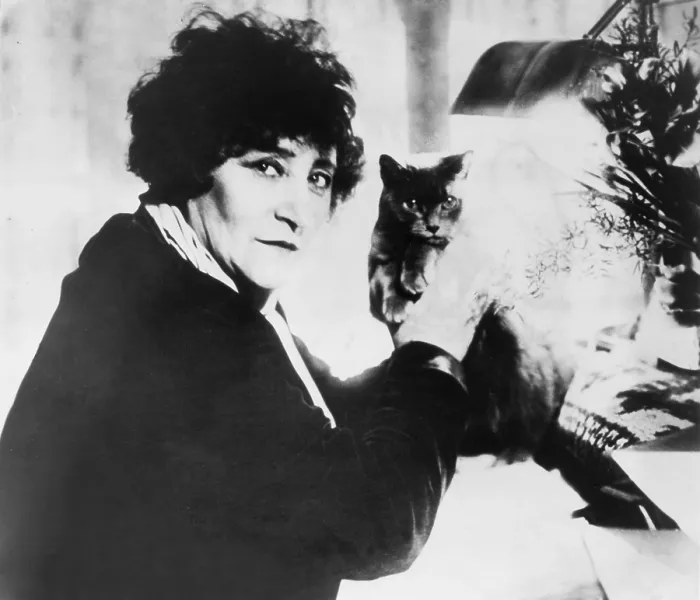 Framed Print : Colette (1873-1954) as the most honored female French writer of the first half of 20th century. 1932 Framed Print : Colette (1873-1954) as the most honored female French writer of the first half of 20th century. 1932