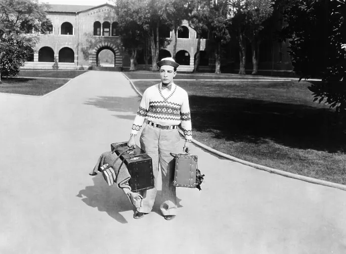 Framed Print : COLLEGE, Buster Keaton, 1927 Framed Print : COLLEGE, Buster Keaton, 1927