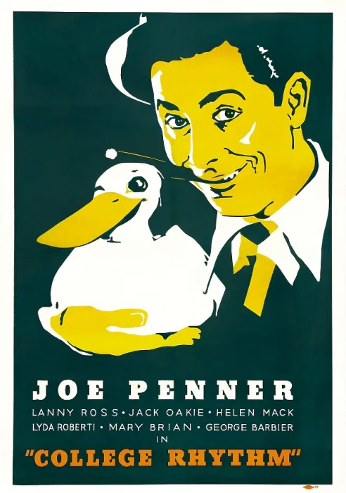 Framed Print : COLLEGE RHYTHM, Joe Penner, 1934