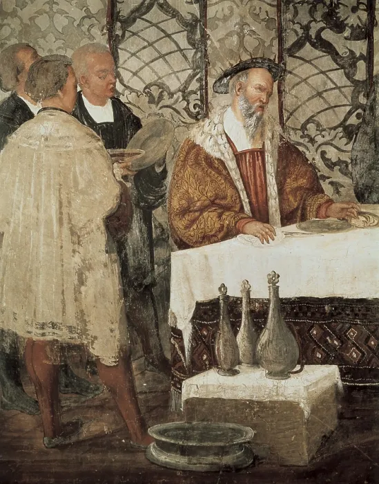 Framed Print : COLLEONI, Bartolomeo (1400-1475). Italian condottiero.; CHRISTIAN I (1426-1481). King of Denmark (1448-1481) and Sweden (1448-1481)